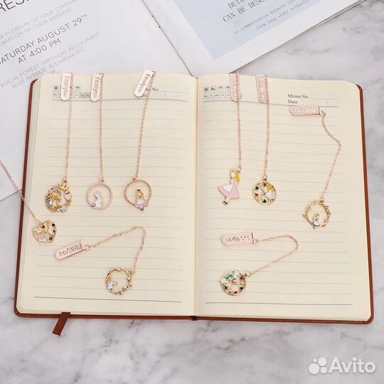 1 шт. 23 см металлическая закладка для книги