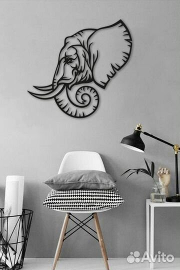 Панно из металла