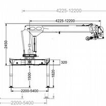 Shacman (Shaanxi) SX3258DT385 с КМУ, 2024