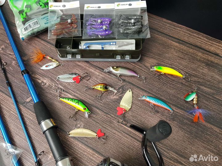 Спиннинг с катушкой