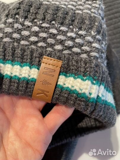 Комплект шапка и шарф для мальчика