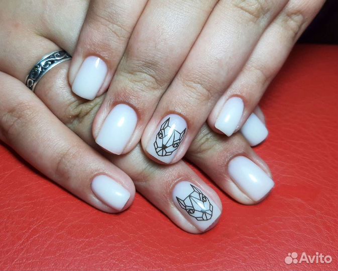 Маникюр на дому,наращивание