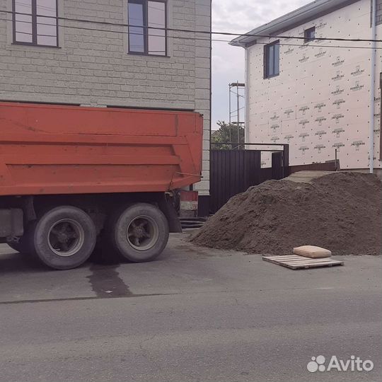 Песок речной доставка