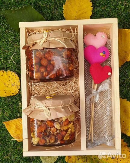 Мед с орехами