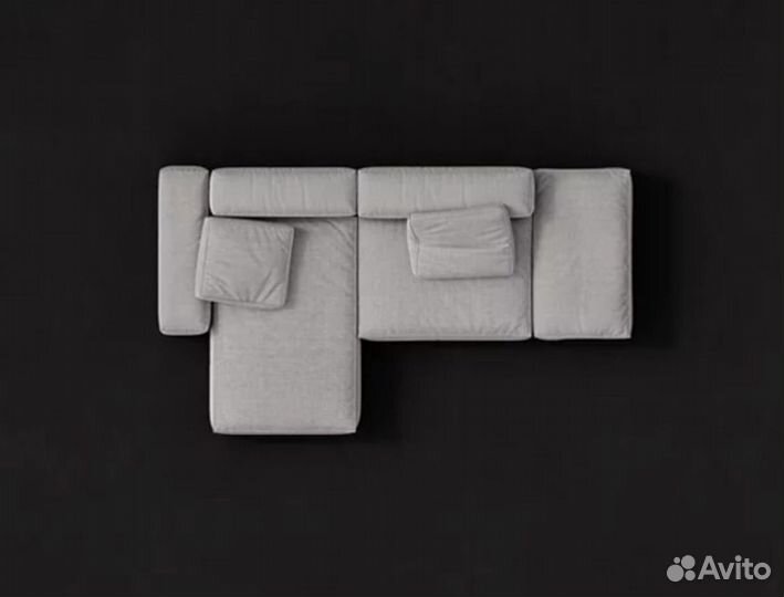 Диван со спальным местом 2700х1650 мм