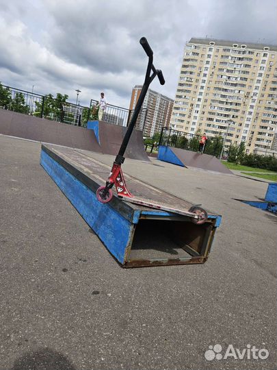 DK 2 дека два самокат трюковой парк, не стрит рар