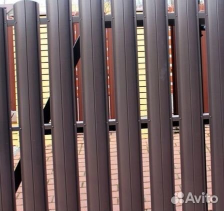 Штакетник металлический, в наличии и под заказ