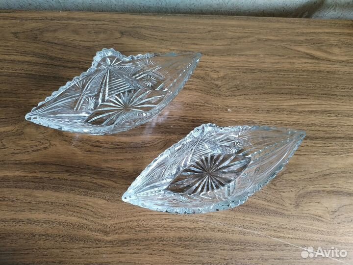 Салатники из хрусталя