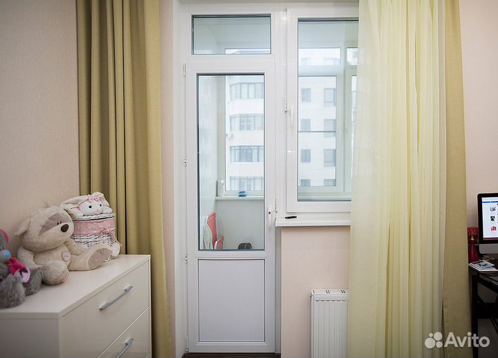 Балконный блок с дверью