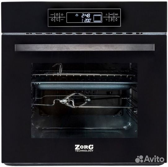 Духовой шкаф Zorg BE11 TT BL черный Новый