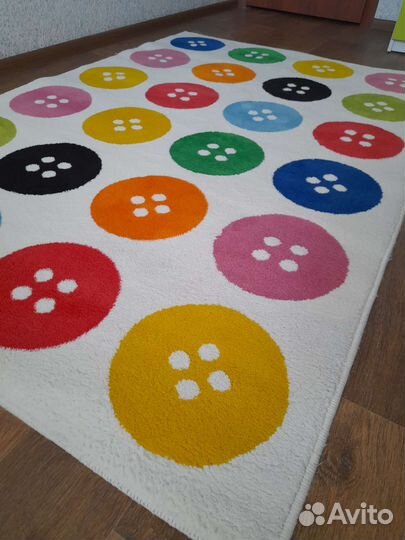 Ковёр IKEA Пуговки Пуговицы