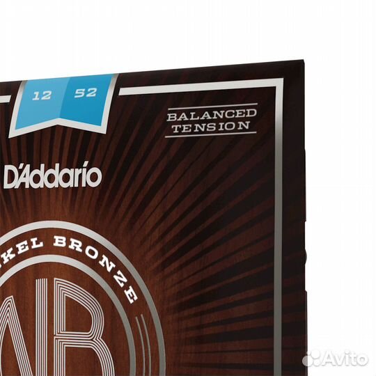 D'Addario NB1252BT Nickel Bronze Комплект струн д