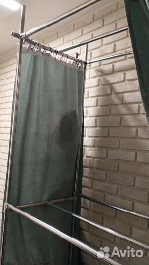 Вешалка для одежды напольная металлическая