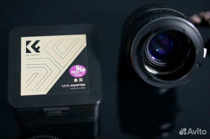 Объектив MC Helios 44k4+ переходник K&F на Sony E