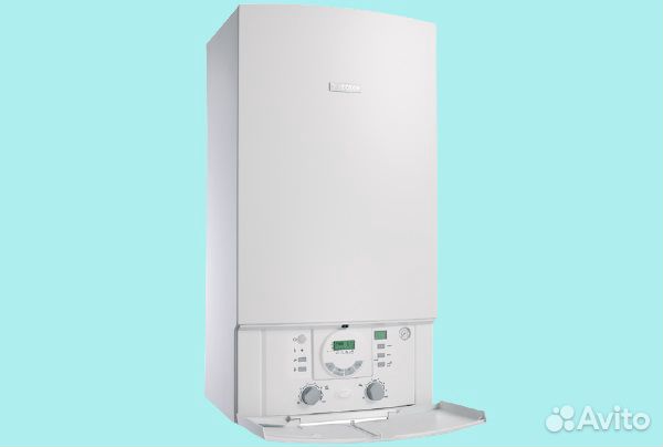 Бесшумный котел Bosch газовый 2конт 24, 28, 35 кВт