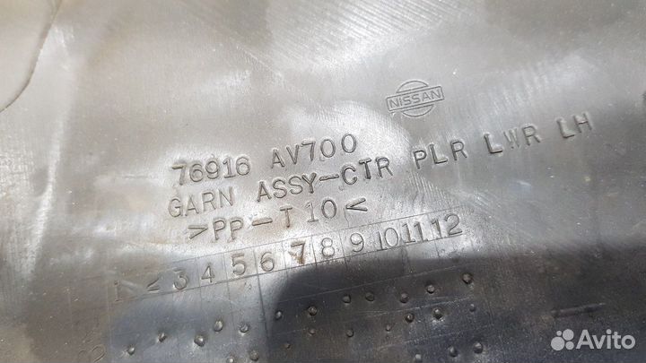 Обшивка стойки центральная левая (Nissan Primera)