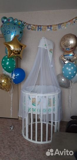 Детская кроватка трансформер