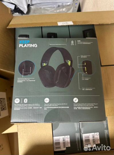 Наушники Logitech g435 черные