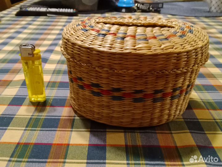 Шкатулки -матрешки из соломки