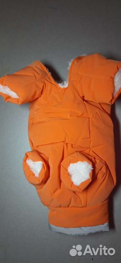 Зимний комбенизон для маленькой собаки