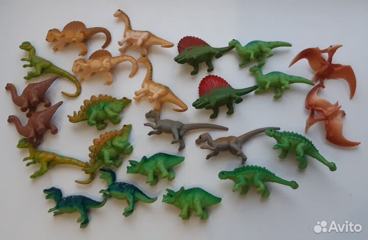 Коврик Paradiso Dino Figuries, 24 шт