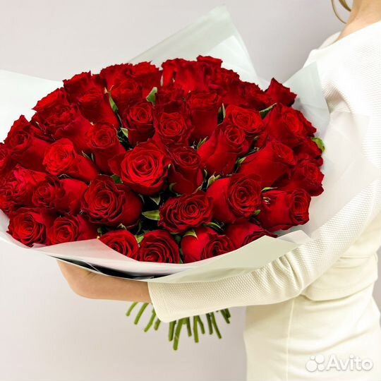Розы Кения 40 см, розы оптом