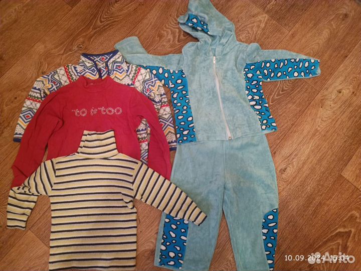 Вещи на девочку пакетом 1,5-2 года