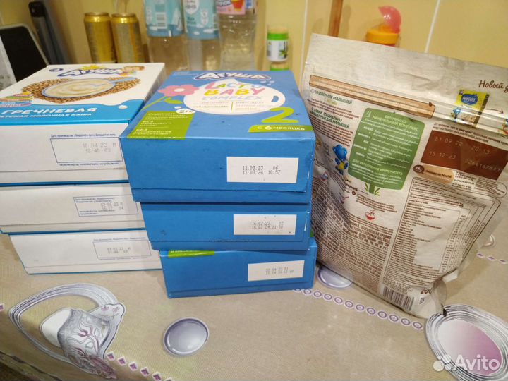 Детские каши молочные