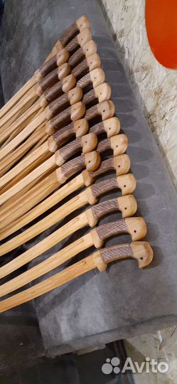 Шашка казачья, деревянная, для фланкировки