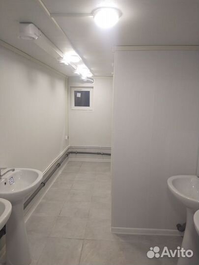 Аренда душевой бытовки для строителей