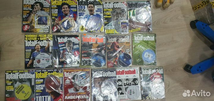Журналы Игромания, TotalFootball, Футбол и другие