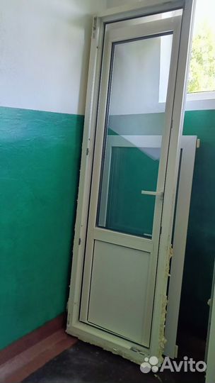 Балконная дверь с окном, окно комнатное