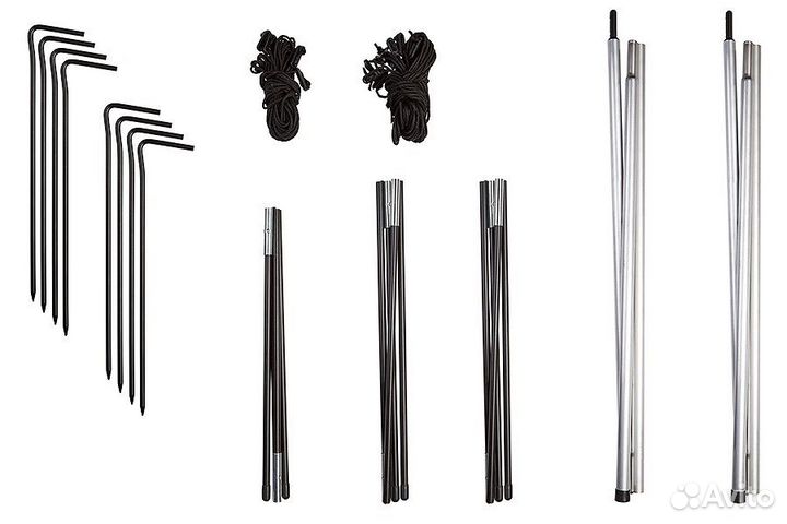 Палатка-кухня Higashi Pyramid Camp Olive