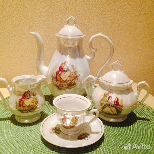 Сервиз кофейный Пастушка на 6 персон