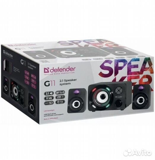 Колонки для компьютера с сабвуфером G11