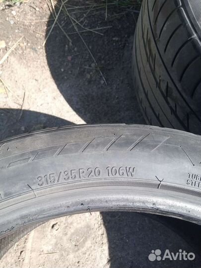Dunlop Axiom Plus 275/40 R20 и 315/40 R20 106W
