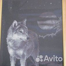 Вышивка крестом, ручной работы