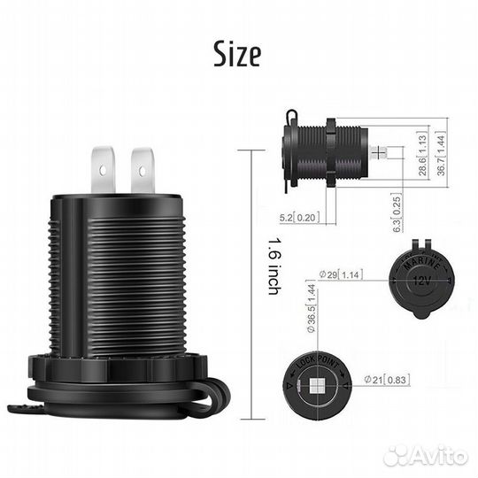 Гнездо прикуривателя