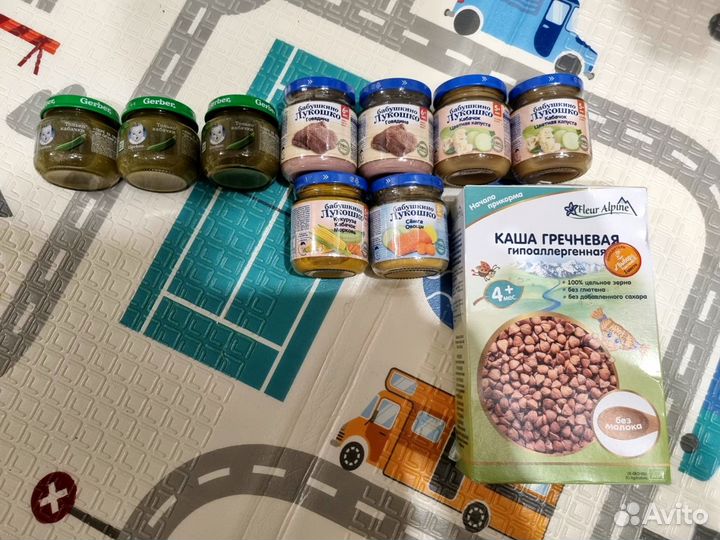 Детское питание Gerber, Бабушкино лукошко