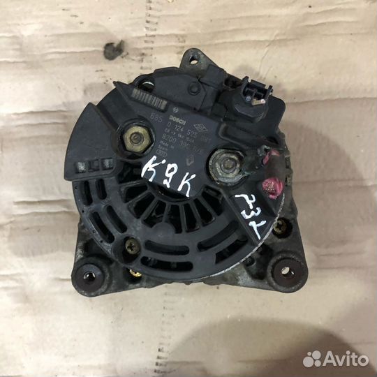 Генератор K9K732 Renault Гарантия