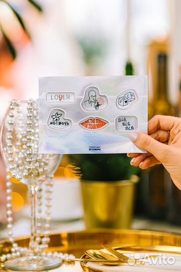 100 3D стикеров