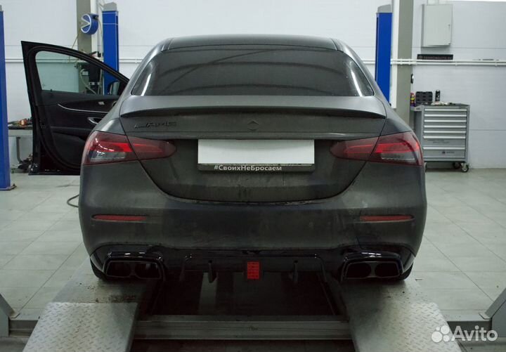 Диффузор насадки Brabus Mercedes E class W213