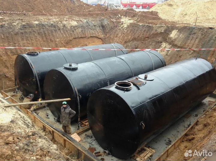 Емкости металлические рвс ргс ргсп ргсн / Резервуа