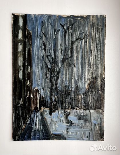 Картина маслом этюд