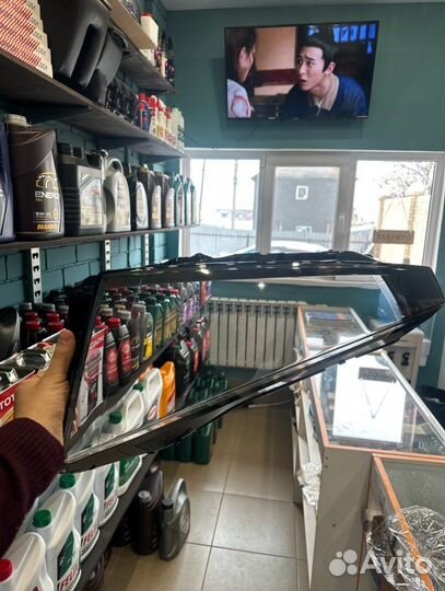 Стекло фары переднее левое Skoda Rapid