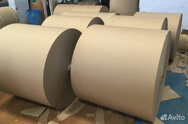 Гофрокартон в рулоне, гофролисты