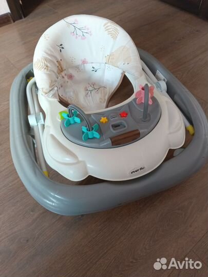 Ходунки детские бу на селеконовых колёсах