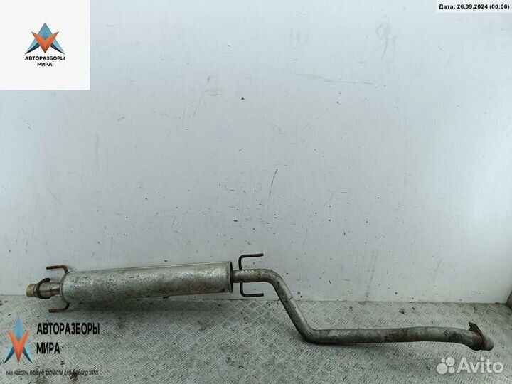 Глушитель Opel Zafira (A) рест. 2004