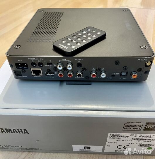 Предварительный усилитель, плеер Yamaha WXC-50