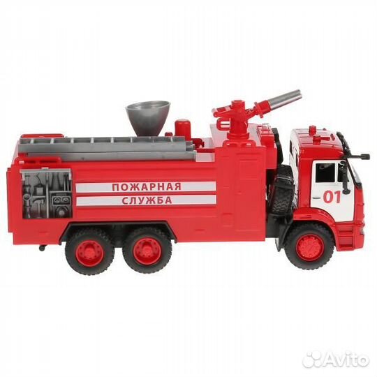 Пожарная Машинка Камаз свет звук вода 9624